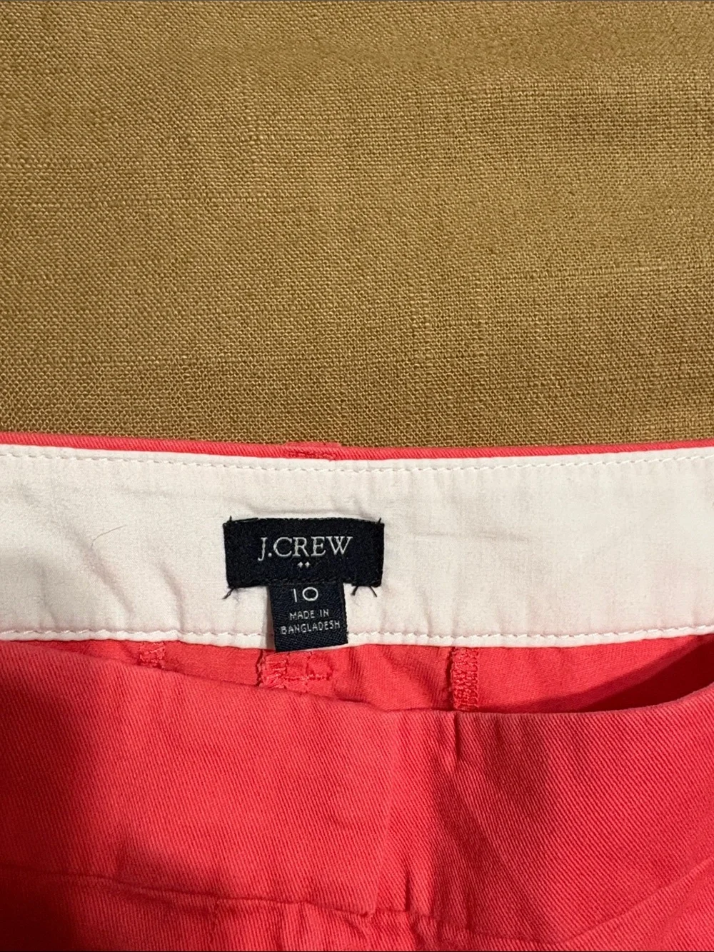J. Crew Hot Pink Cotton 3.5 inch Shorts